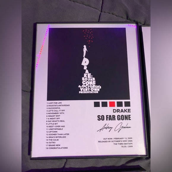 Drake Album cover Posters with frame. - Picture 4 of 8